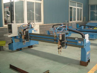 GSD Series Gantry Table Pipe CNC Cutting Machine , CNC Flame Cutter With Double Servo Driver