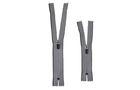 #10 waterproof Reflective Zipper For Leather Jacket , Split Head Automatically