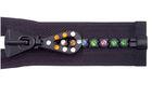 Decorative Two-way Open End Diamond Zippers For Garment And Handbag