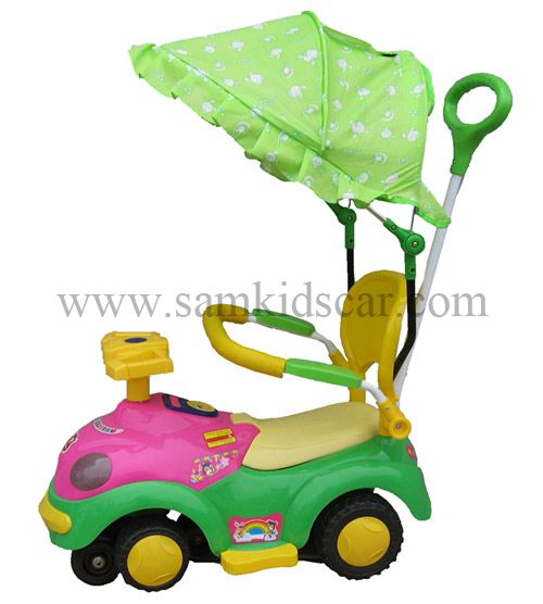 kids funny swing car 993-H3 with tent