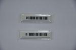 AM DR Barcode EAS Soft Label , Security Anti-theft Tag For Hard Goods Coat Hat