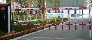 Security Digital Barrier Gate System with Traffic Indicator and Car Painting for Museum