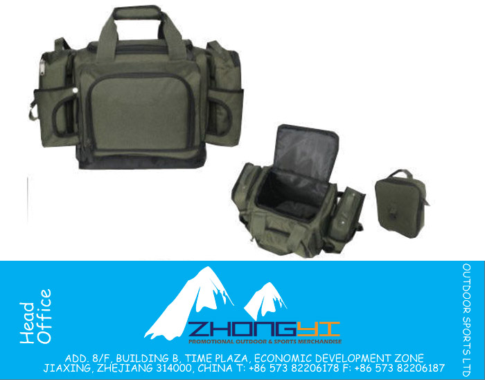 Durable lightweight zippers traveling Fishing Tackle Bags