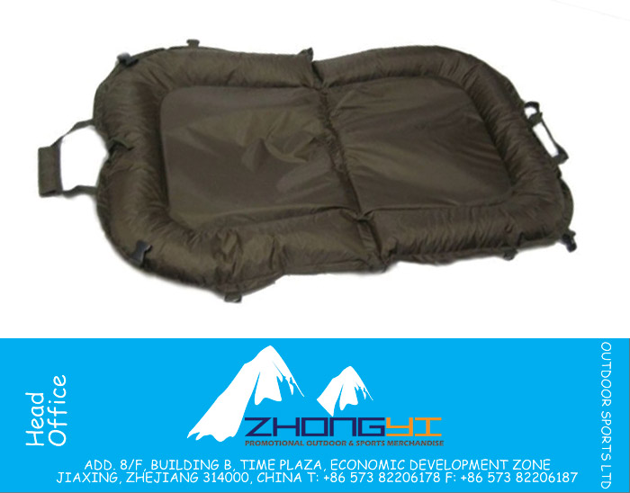 Oval shape Oval shape customize color carp fishing unhooking mats with knee pad