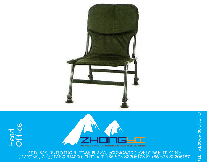 Custom Abrasion Resistant Adjustable carp fishing camp chair for outdoor sports