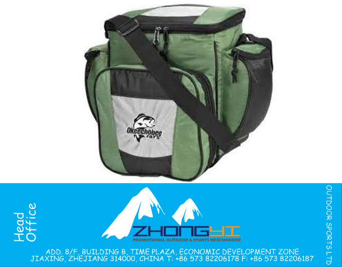 Light weight Adjustable strap Multi Purpose Fishing Tackle Set Fishing tackle bag with Zip