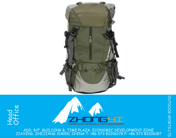 Outdoor durable Multi Purpose traveling camping army green bag rucksack fishing tackle