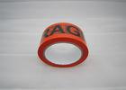 Low Noise Red Packing Tapes , High Bond Custom Printed Packing Tape