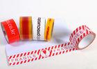 Colored Tough Custom Printed Packing Tape For Marking / Sealing