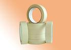 White Painting Masking Tape With Crepe Paper / Natural Rubber