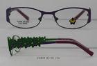 Mido Optical Fair Kids Eyeglass Frames Full Rim , Colorful Pink / Yellow , Demo Lens