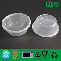 PP Clear Lunch Food Storage Container 625ml