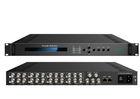 H.264 MPEG2 NTSC SD HD Encoder Modulator 30Mhz - 950Mhz , 8 CVBS To DVB-C RF Modulator