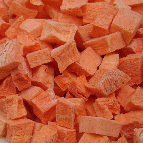 New Freeze Dried Vegetables Carrot Dice Clearance Sale Dehydrated Vegetables