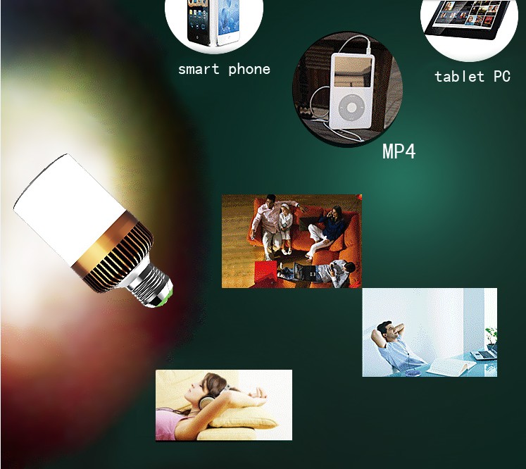 2014 new product led light bulb speaker 2014 new product led light bulb speaker
