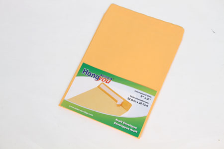 golden kraft envelope