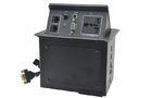 Conference UK Power Socket , Tabletop Interconnect Box With LEC Plug