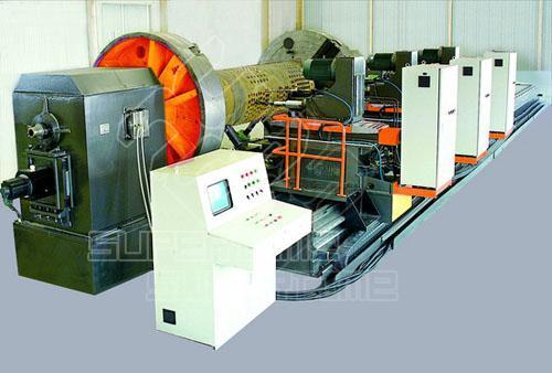 CNC drilling machine for boiler drum