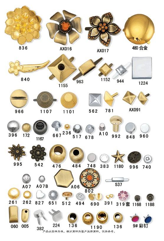 bag ring,eyelet,bag hanger,bag part,fastener,bag ornament,bag handle,bag feet,bag accessory,shoe accessory