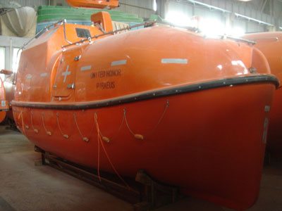 26 Persons Totally Enclosed Marine Lifeboat 