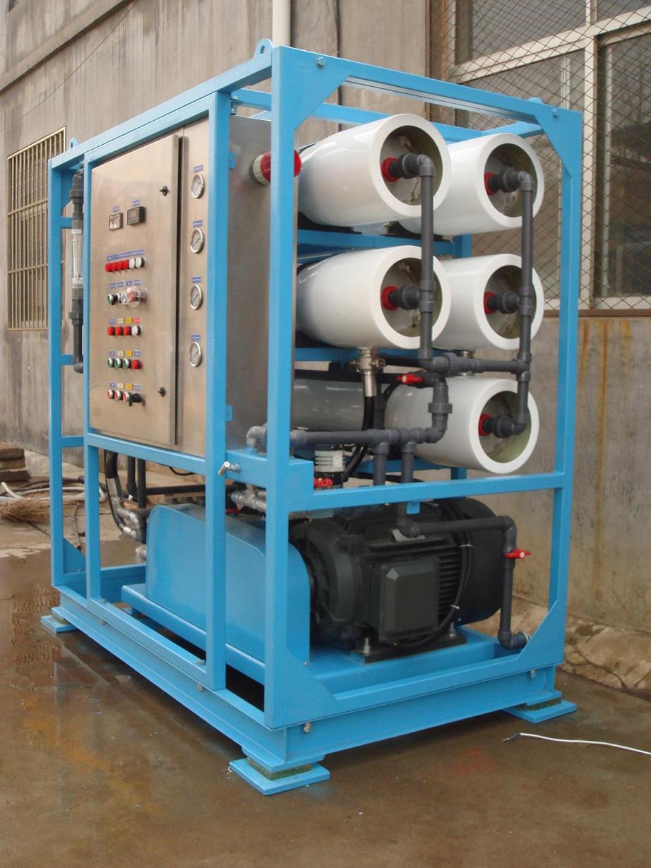 10m3/d RO Plant on Board Seawater Desalination System for SALE