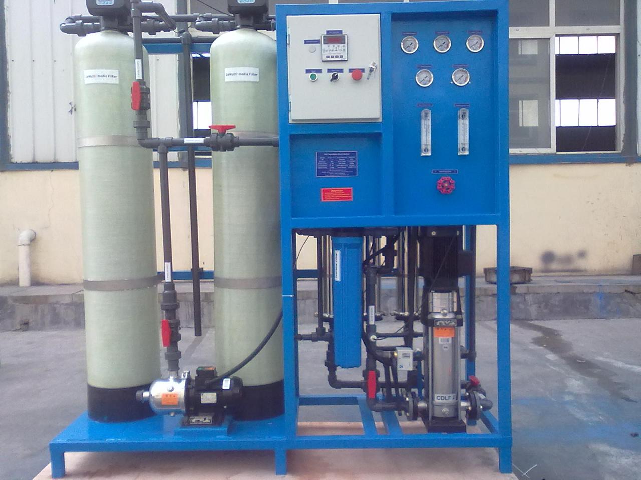 1000L/H DOW Membrane RO Desalintion System for On Board Seawater Treatment