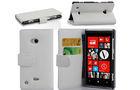 White Nokia Leather Phone Case Shock Resistant N720 Phone Cover