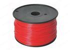 High Strength Red ABS Filament 1.75MM For Cubify Reprap Printer Material