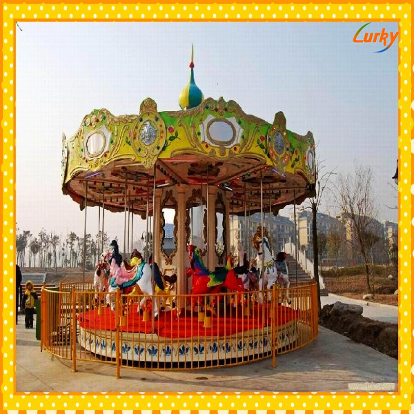 Most beautiful amusement rides carousel horse 