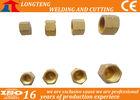 Copper Choke Plug Pipeline Accessories For CNC Cutting Machine