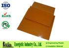 Natural Orange Bakelite Phenolic Plastic Sheets , 1020mm x 2020mm