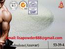 No Side Effects Positive Oxandrolone Steroids Powder / Safe Anavar For Man Muscle Gaining CAS 53-39-