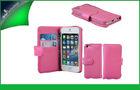 Flip Style Apple Iphone 5 Leather Cases With Card Slot / Sleep / Wake Up Function