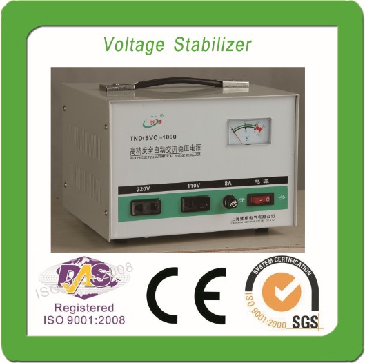 SVC Series AC Voltage Stabilizer Single Phase