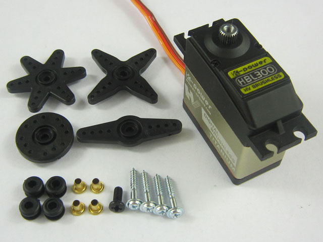 High Voltage brushless servo