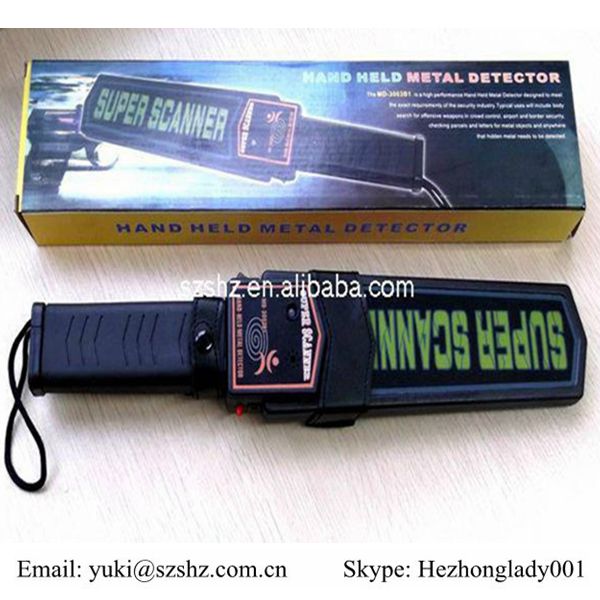 MD-3003B1 quality handheld metel detector Email: yuki@szshz.com.cn
