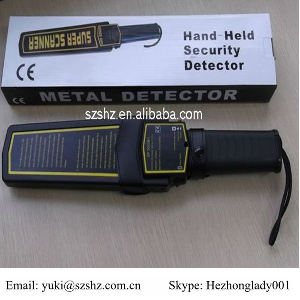 GP3003-B1 quality handheld metel detector Email: yuki@szshz.com.cn