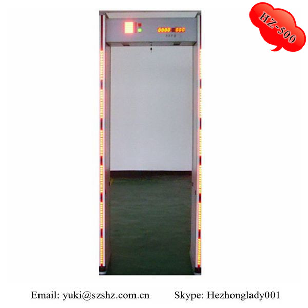 HZ-500 quality walk through metel detector Email: yuki@szshz.com.cn