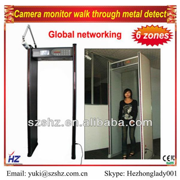 ZK-804 quality walk through metel detector Email: yuki@szshz.com.cn