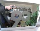 Sinoy Finished Processed Mirror Glass Sandblasting With Acid Etched Patterns