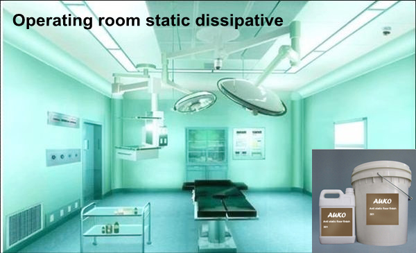 anti static floor finish for medical room