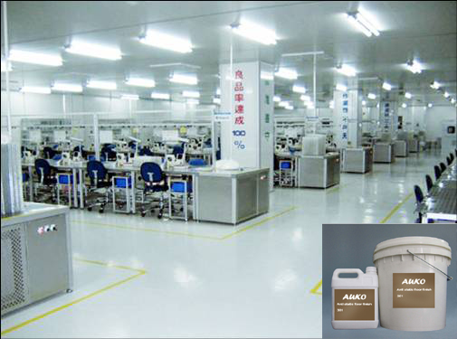 Epoxy floor static dissipative coating