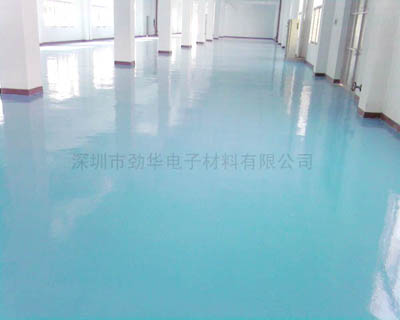 Jinhua excellent epoxy floor coating, bright surface