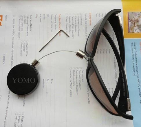 Round Anti-Theft Display Retractors,anti-theft advertising pull box,anti-theft display holder