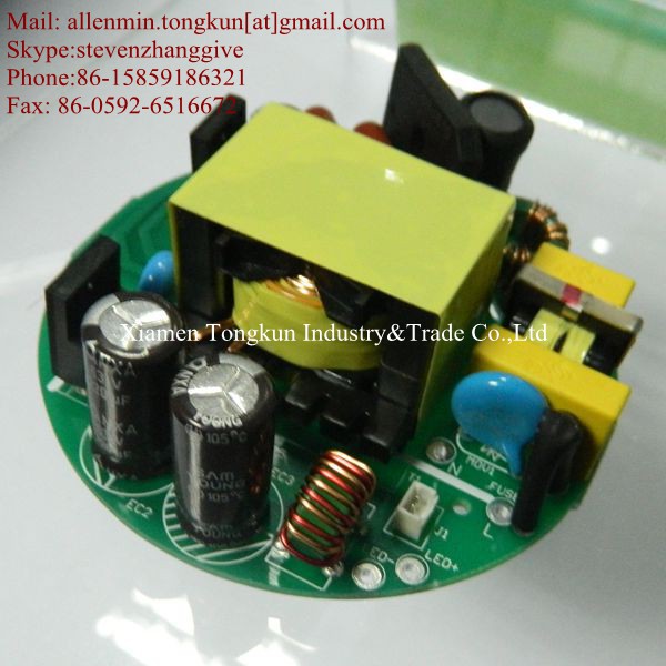 TongKun supply LED dimming driver with CE SAA UL CCC 3year warranty 