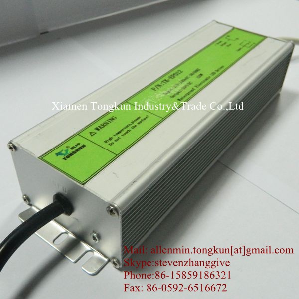 IP67 Outdoor Waterproof LED Driver Voltage Range 90-265VAC