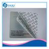 Digital Printing Destructible Vinyl Labels , Square / Oval Silver Void Labels