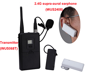 Sell Portable Rechargeable Ear-hook Tour Guide System Interpretation equipment