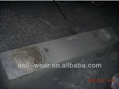 Sill Bar of High Cr Cast Iron Chute Liners