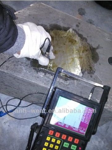 DF623  Ultronic Test on High Cr Cast Iron Chute Liners